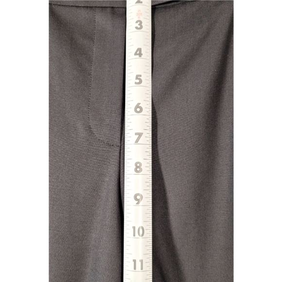 Ellen Tracy Womens Tropical Wool Pants Flat Front Size 8 Pockets Careerwear - Picture 6 of 10